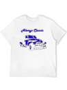 1950 Chevy Truck Neon Blue Classic Cotton Tee – Unisex Comfort For Any Season