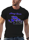 1950 Chevy Truck Neon Blue Classic Cotton Tee – Unisex Comfort For Any Season