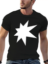 3D Star Classic Crew Neck Graphic Tee – Everyday Minimal Look
