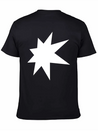3D Star Classic Crew Neck Graphic Tee – Everyday Minimal Look