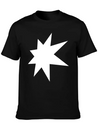 3D Star Classic Crew Neck Graphic Tee – Everyday Minimal Look
