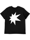 3D Star Classic Crew Neck Graphic Tee – Everyday Minimal Look