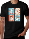 4th Of July Goose Patriotic Goose Classic Cotton Tee – Unisex Comfort For Any Season