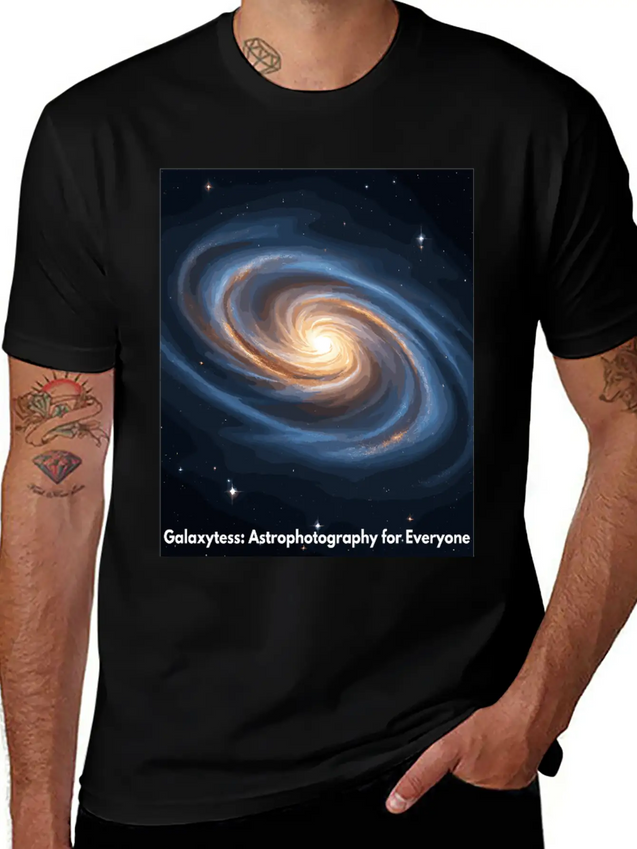 "Galaxytess: Capturing The Beauty Of The Cosmos" Classic Cotton Tee – Unisex Comfort For Any Season