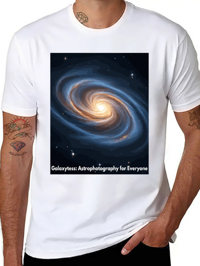 "Galaxytess: Capturing The Beauty Of The Cosmos" Classic Cotton Tee – Unisex Comfort For Any Season