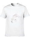 "Lovey Cat" Jamie's Hand-Drawn Cat Collection Classic Cotton Tee – Unisex Comfort For Any Season