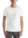"Lovey Cat" Jamie's Hand-Drawn Cat Collection Classic Cotton Tee – Unisex Comfort For Any Season