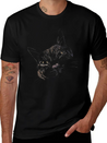 "Lovey Cat" Jamie's Hand-Drawn Cat Collection Classic Cotton Tee – Unisex Comfort For Any Season